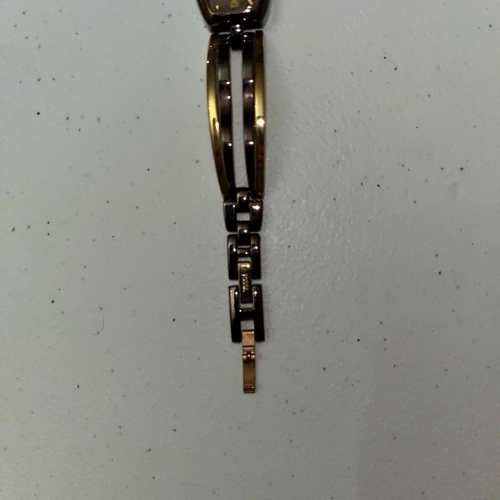 Fossil Brown & Gold Analog Ladies Watch
